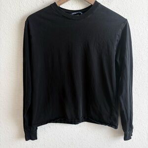 Outdoor Voices Black Long Sleeve Tee Size XS